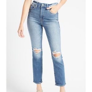 Good American Good Legs Stovepipe jeans size 2/26.